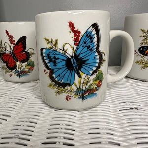 Vintage Butterfly Mug